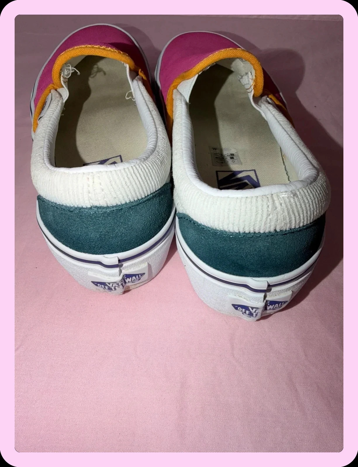 Vans Classic no Slip-On roze oranje maat 36,5 – photo 5